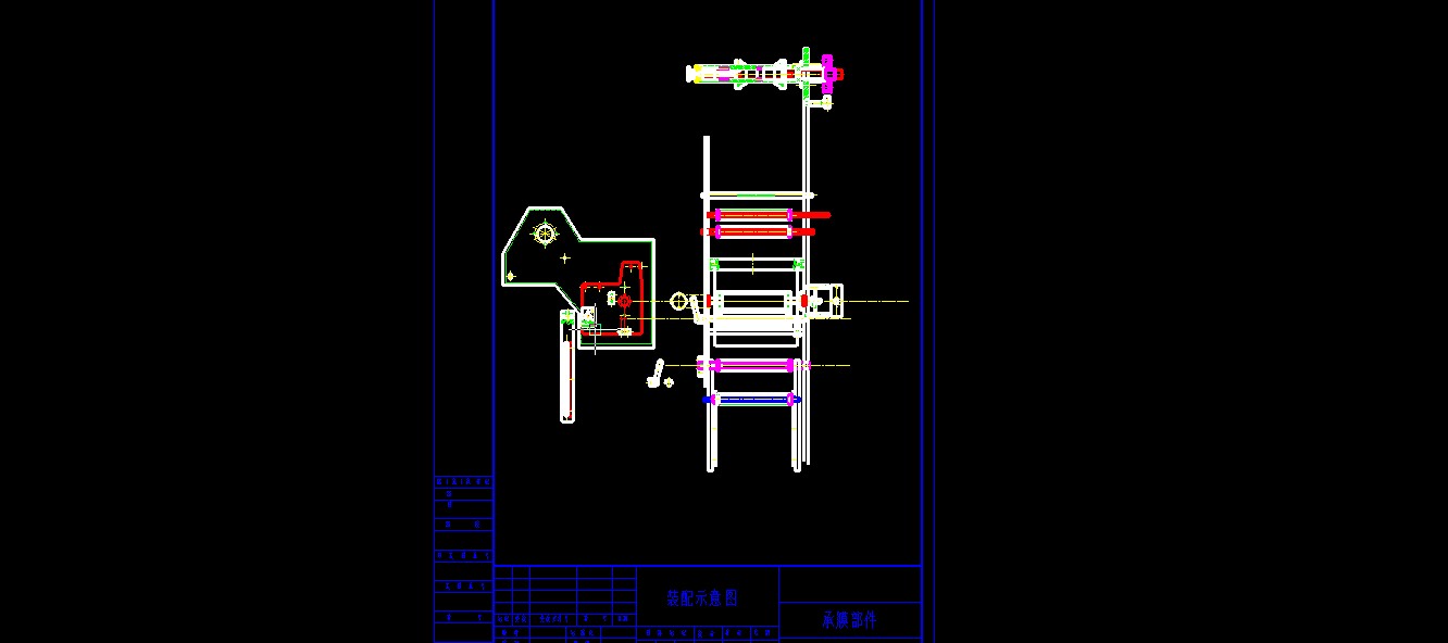 M1083-300枕式包装机CAD