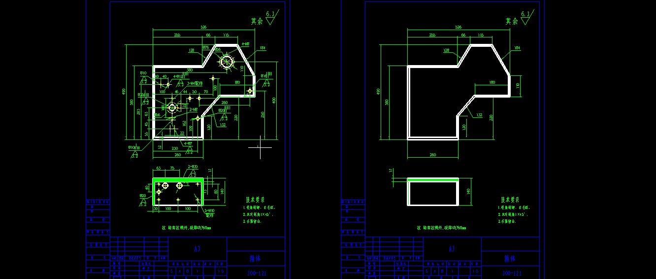 M1083-300枕式包装机CAD