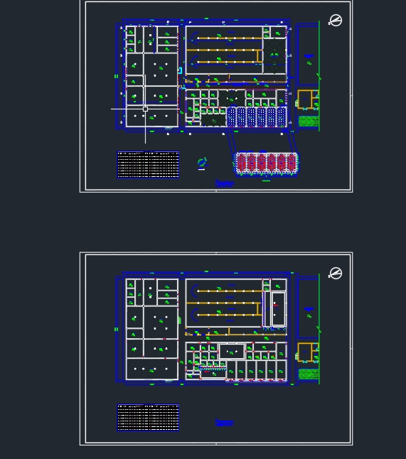 M5201-大型电镀废水处理厂施工图纸