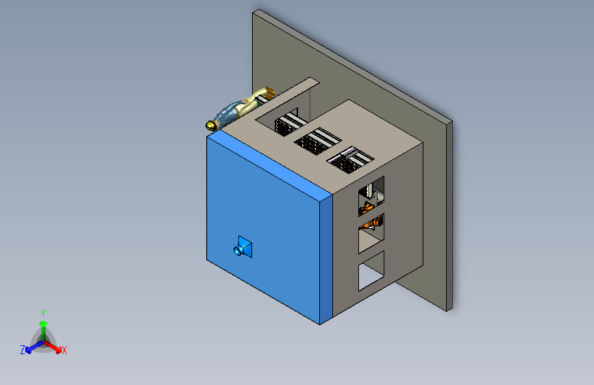 门锁盖板机器人去打磨项目