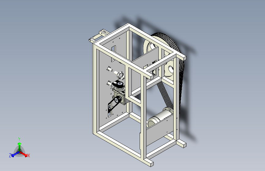 M0182-M2螺丝冷镦机三维SW2016带参+CAD