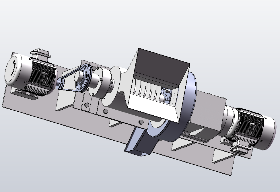 M1480-秸秆压块机sw 三维SW2017带参