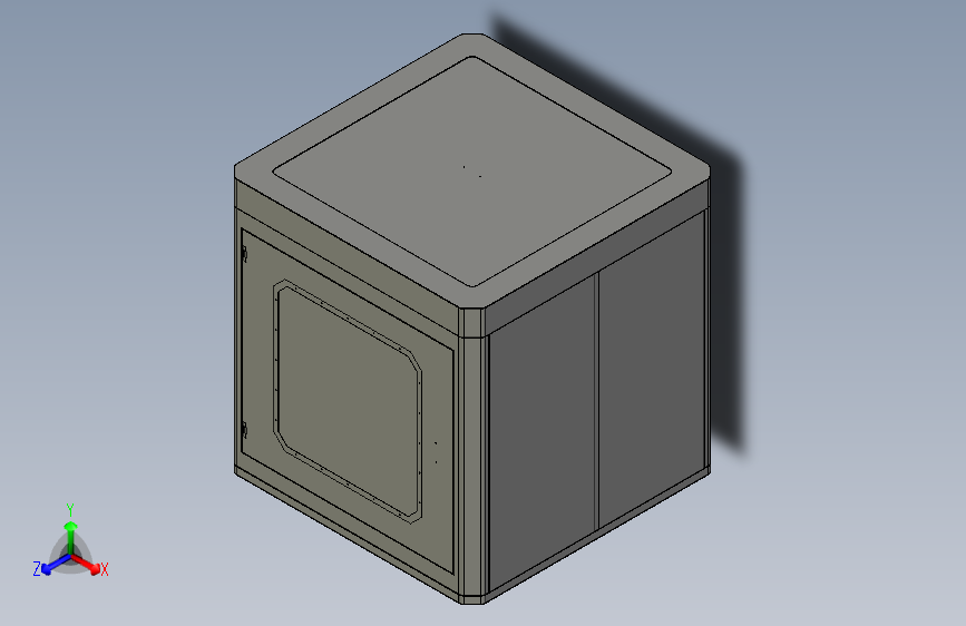 M5552-大准FDM1米大尺寸3D打印机三维Stp