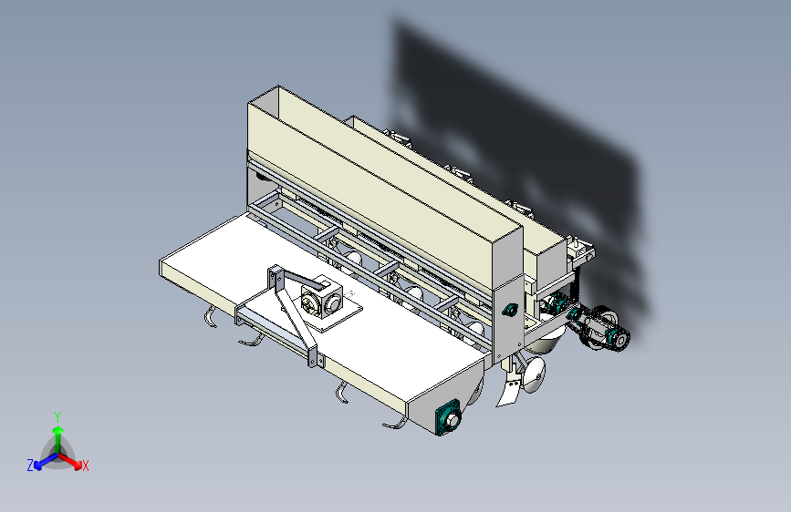M5711-自动播种机三维UG模型+CAD图纸