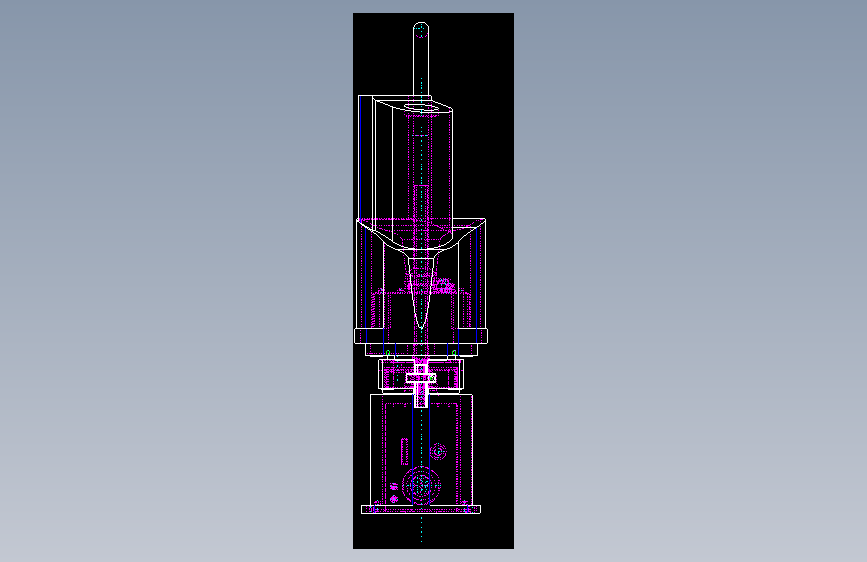 YAMAHA四轴机器人400行程CAD