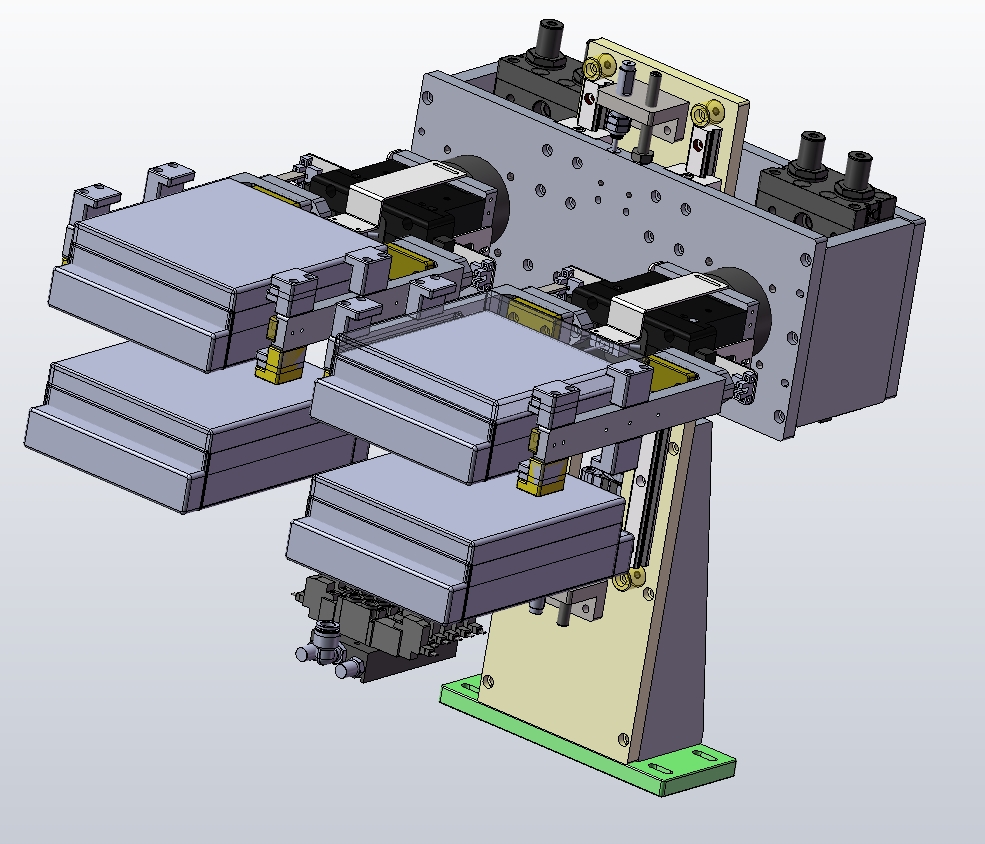 M6238-双工位电芯顶升翻转机构 三维SW2020带参