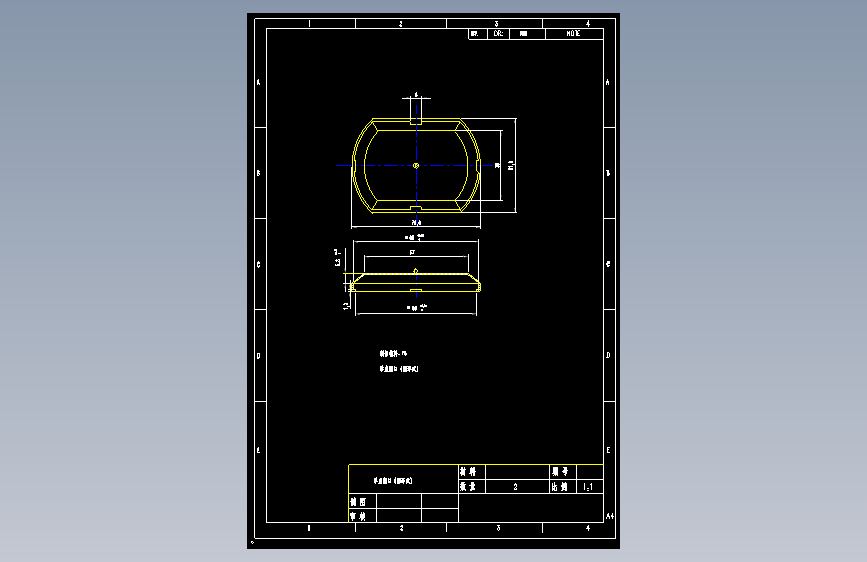 M0436-盒盖注塑模具设计与制造【罩盖】【一模一腔】CAD+说明