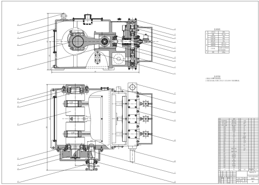M0545-矿用全卸荷乳化液泵设计【卧式三柱塞泵】【采煤工作】CAD+说明