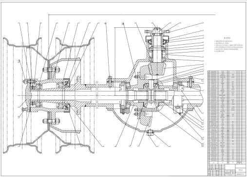 M1150-KD1060型货车驱动桥设计【优秀含5张CAD图纸+汽车车辆全套设计CAD+说明