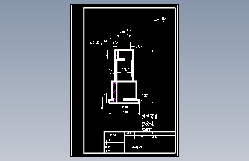 M1239-侧板冲孔翻边复合模设计CAD+说明