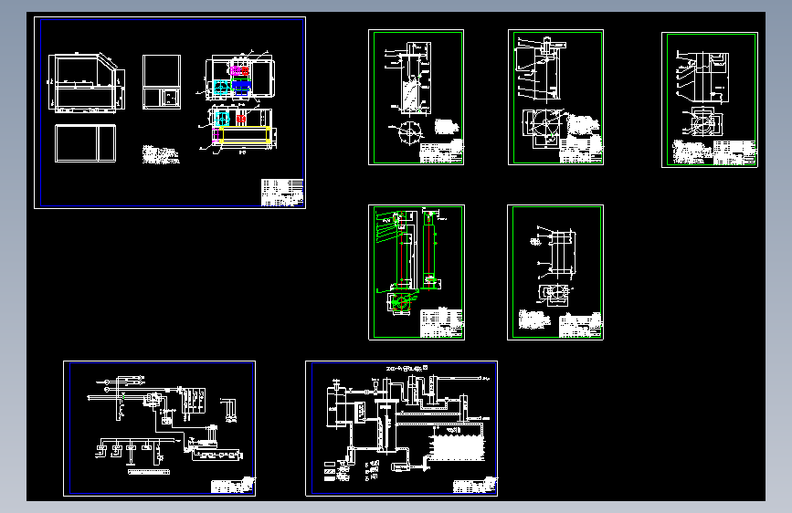 M3959-2000QY型氢氧机整体结构设计+CAD+说明