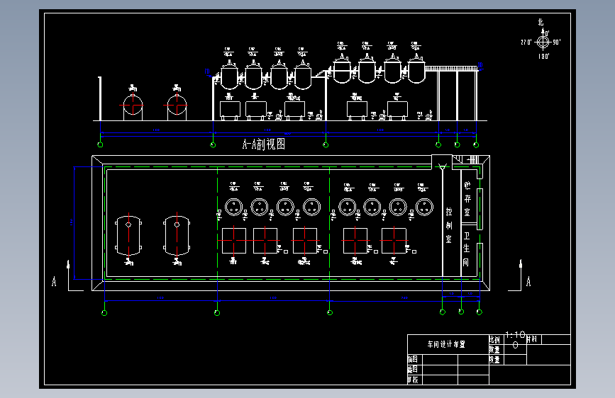 M6153-年产2000吨双酚A型环氧树脂生产工艺CAD+说明书