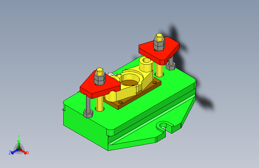 CA6140车床831007 加工工艺4毫米槽夹具设计 【三维CATIA】