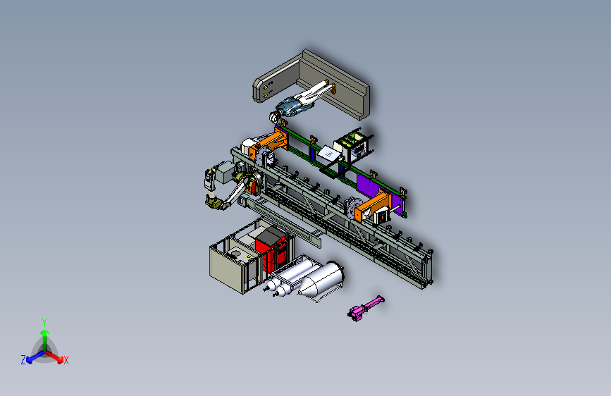 W4078-焊接机械手与变位机调试模拟sw18