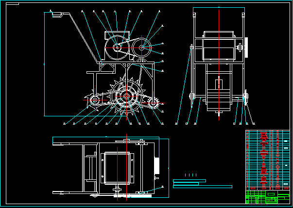 W4108-玉米播种机(cero6.0+cad+说明书)