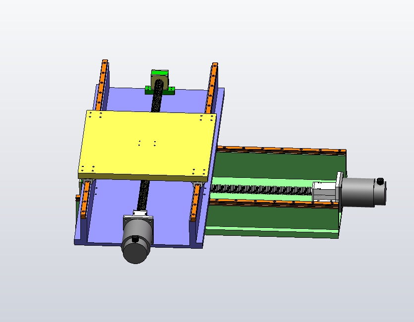 M6065-x-y数控工作台系统设计三维SW2016带参+CAD+说明书