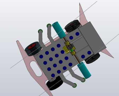 M6501-玻璃清洁机器人结构设计三维SW2010无参+CAD+说明书