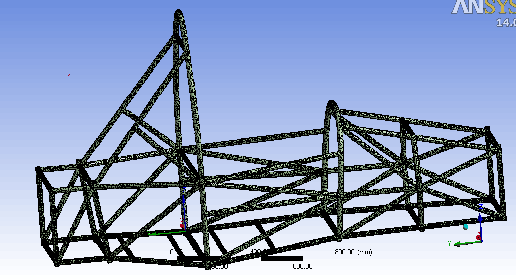 M1135-FSC赛车车架设计三维CatiaV5R20带参+CAD+说明