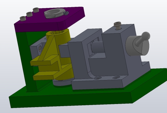 M4260-拨叉[831005] 钻Φ22花键孔夹具三维SW2013带参+CAD+说明