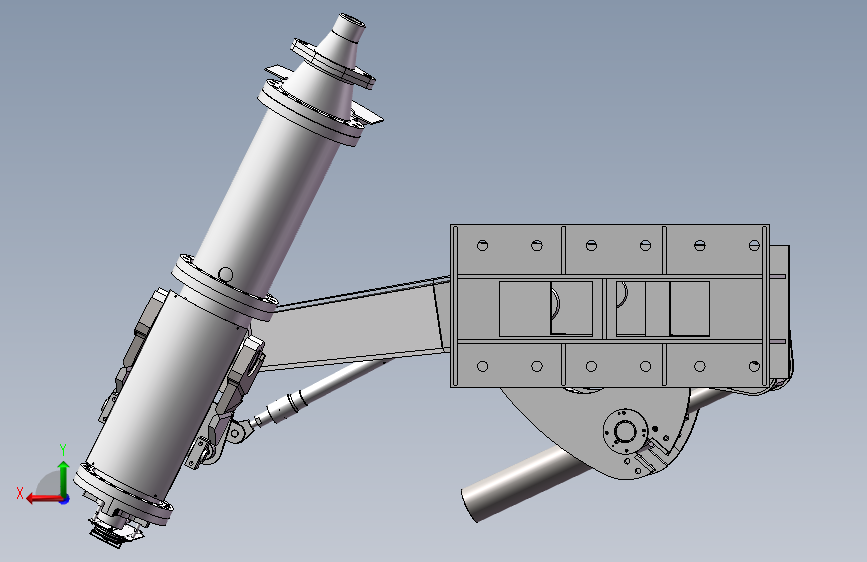 液压泥炮模型1000256===366_SOLIDWORKS 2015_模型图纸下载 – 懒石网