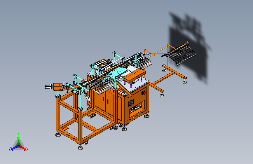 W4727-衣架退勾测试机（sw18可编辑+工程图+bom）