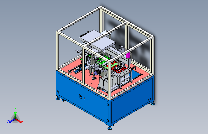 W4943-锂电池裁片机catia