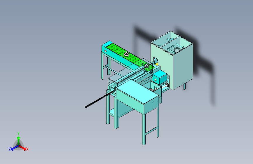 W5016-餐具包装纸袋包装机（sw12可编辑+CAD+说明书）