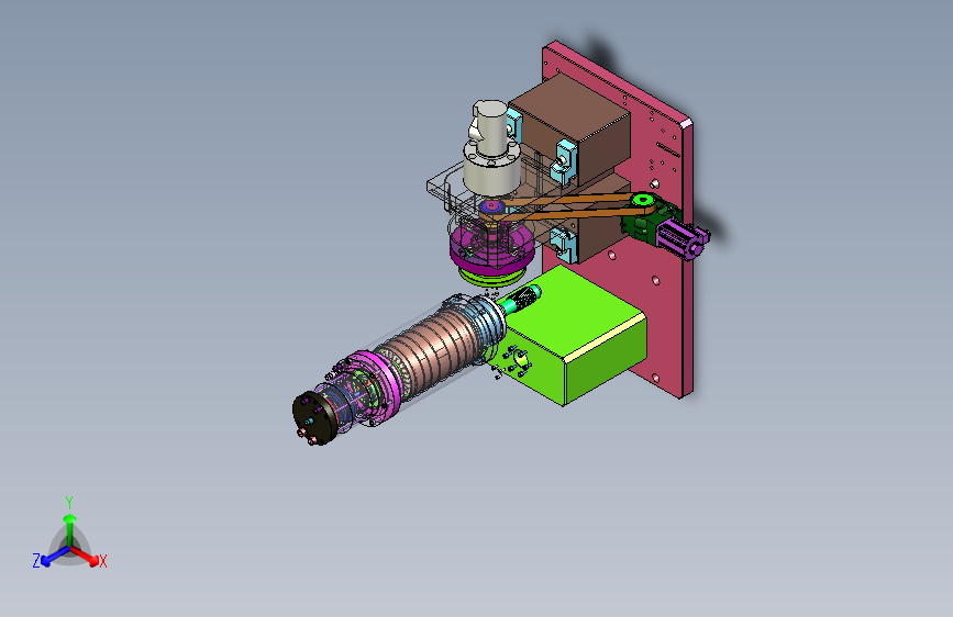 W5065-齿轮径向轴向加工带钻孔机床(sw21可编辑+cad)