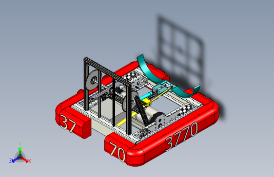 W5178-运输机器人3D模型stp
