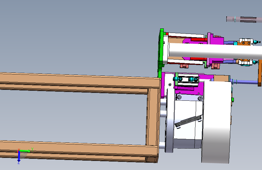 O型圈上料机构3D数模图纸 Solidworks设计