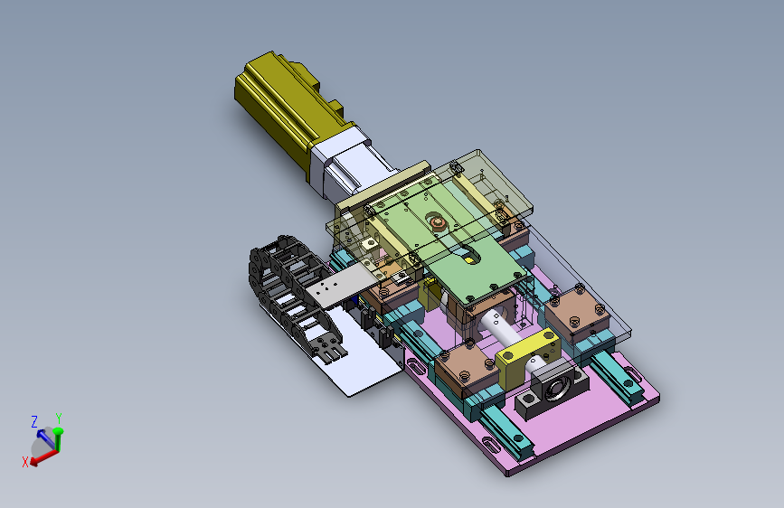 凸轮移载机构移栽机构3D图纸 Solidworks设计 附STEP