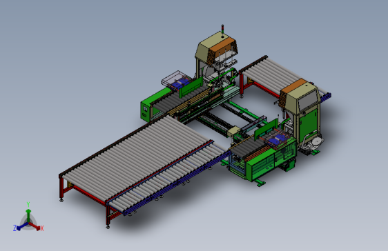 自动纸板捆扎机1.5三维图纸 Solidworks设计