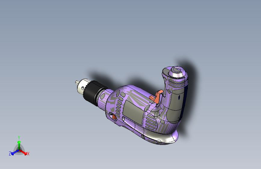 E0141-CREO-PROE电钻参数化建模三维Creo2.0带参