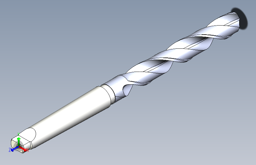 E0517-麻花钻头的solidworks模型三维SW2014带参2