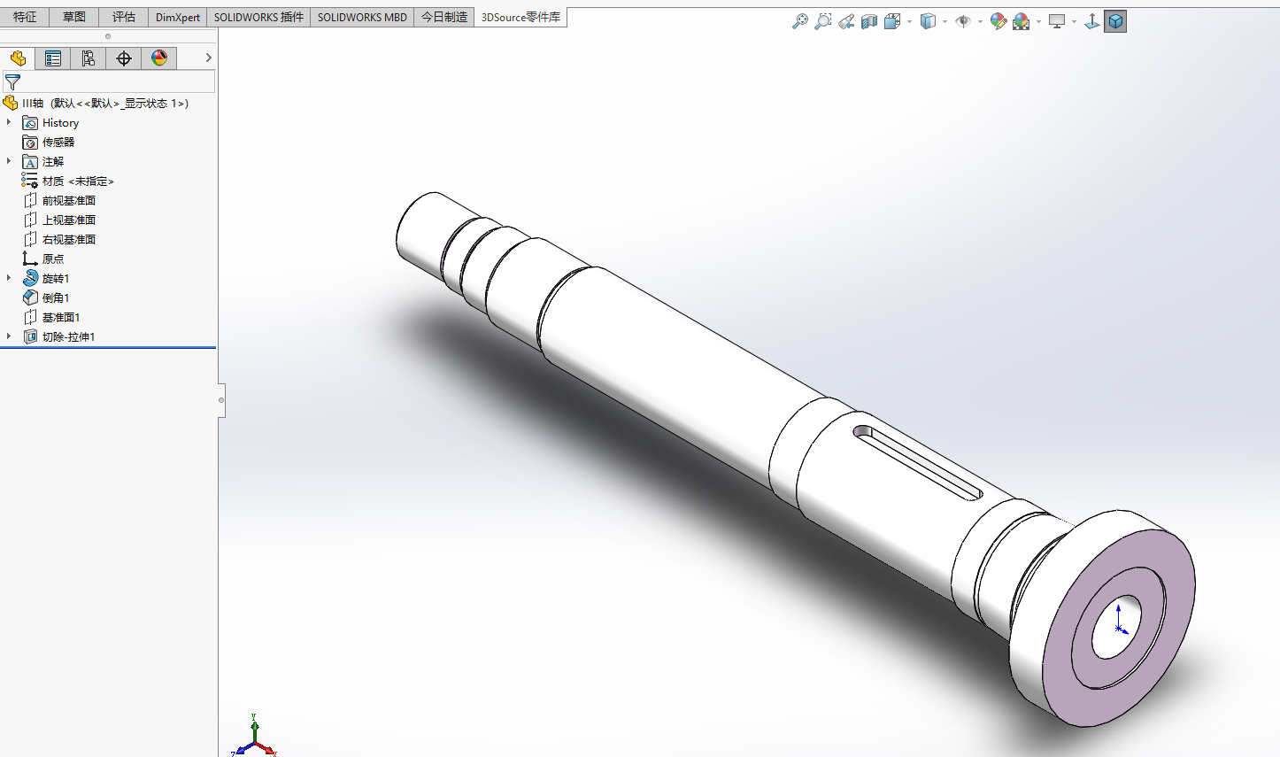 E0598-分级传动主轴箱三维SW2016带参