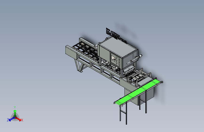 W5437-在线包装机三维step