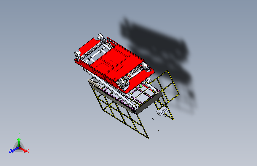 W5481-液压升降工作台带参