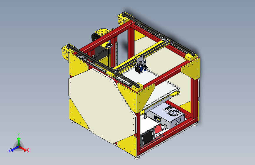 W6533-DIY3D打印机