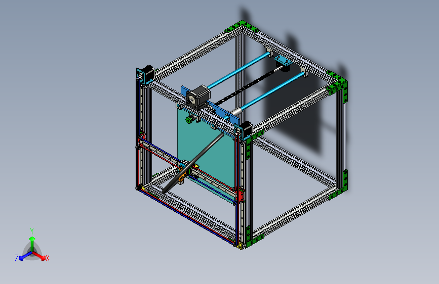 W6549-core-x_y-3d打印机