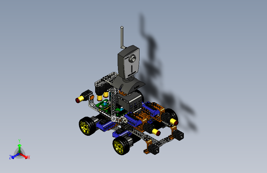 W6566-Arduino麦克纳姆轮（全向轮）四驱
