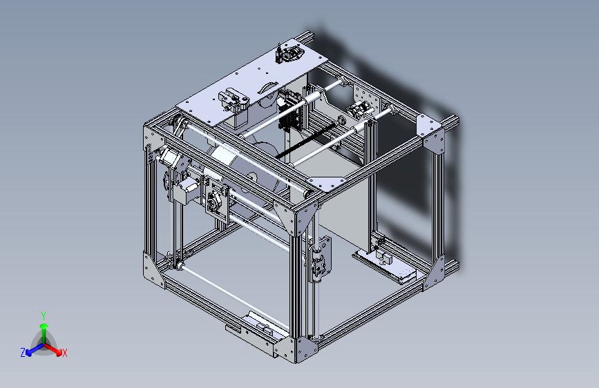 W6571-Alu-Frame3D打印机