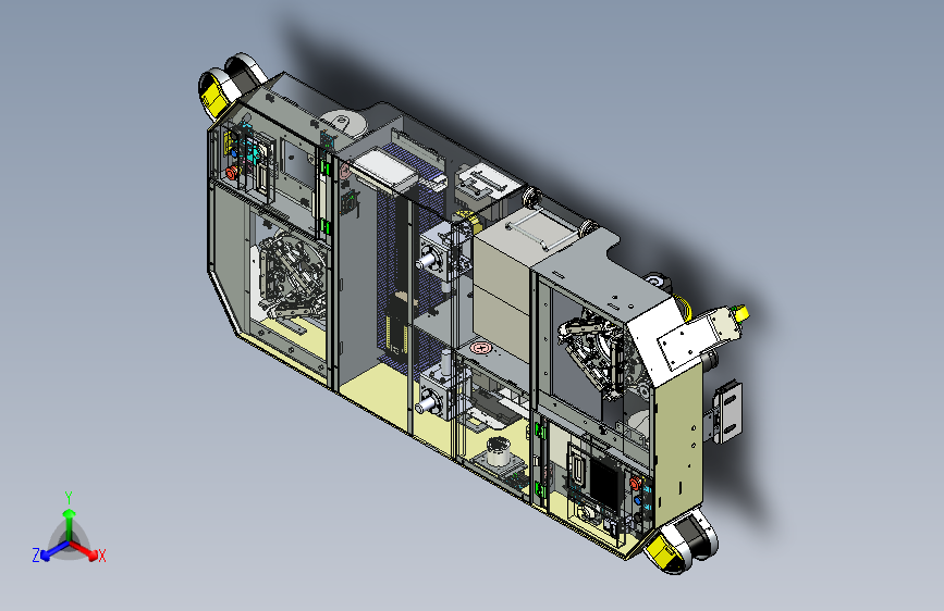 W6589-AGV搬运车（已经批量生产,含BOM+图纸）3D模型带参