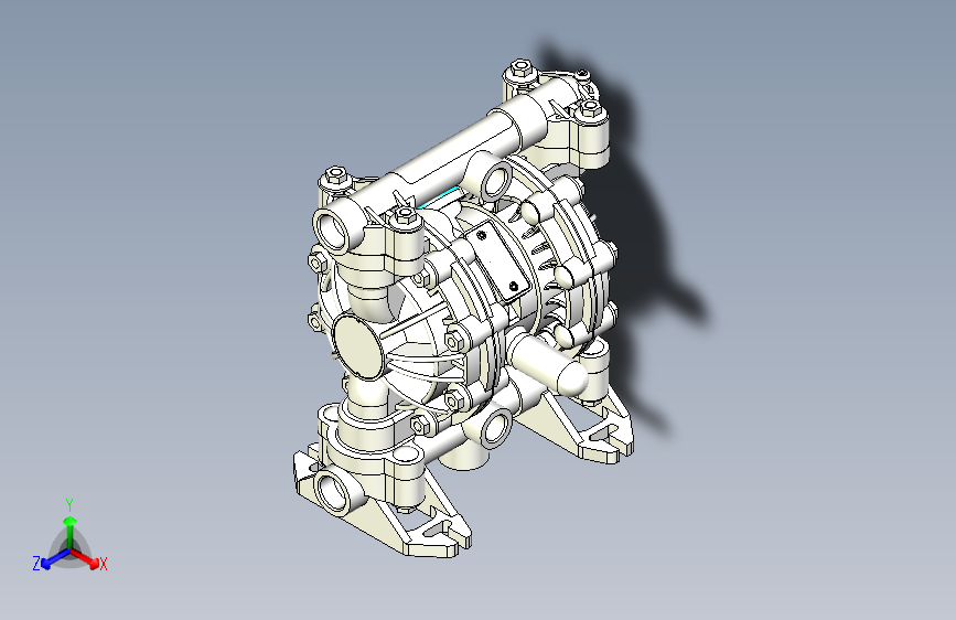 W6787-HUSKY-515气动隔膜泵图纸