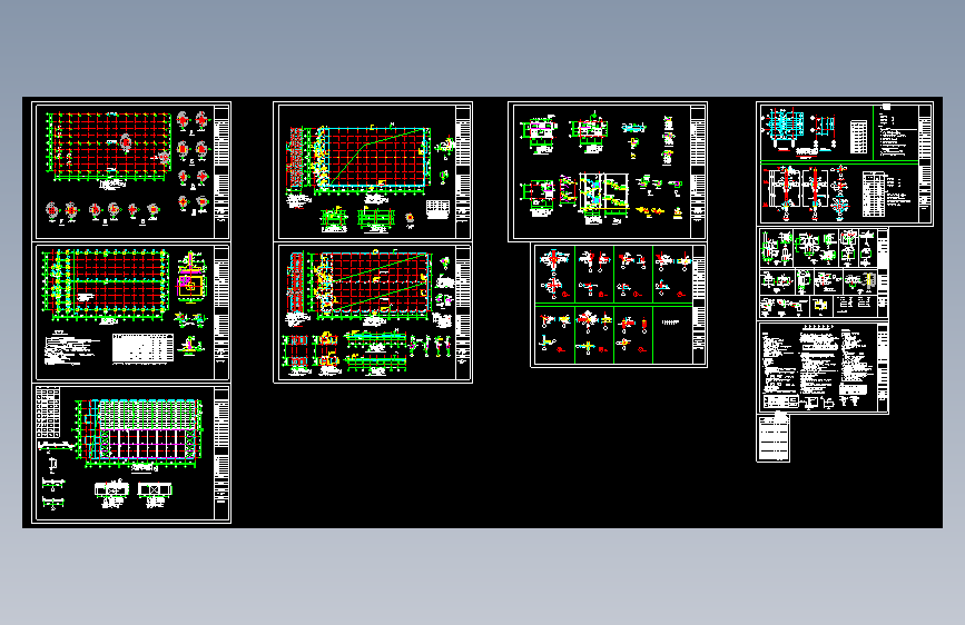 某钢混厂房结构施工图