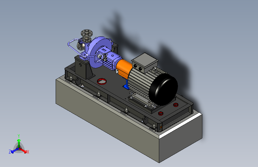 W6820-Oh2泵3D建模图纸IGS格式三维IGS