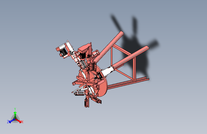 W7324-加工行业设备-圆盘式钻
