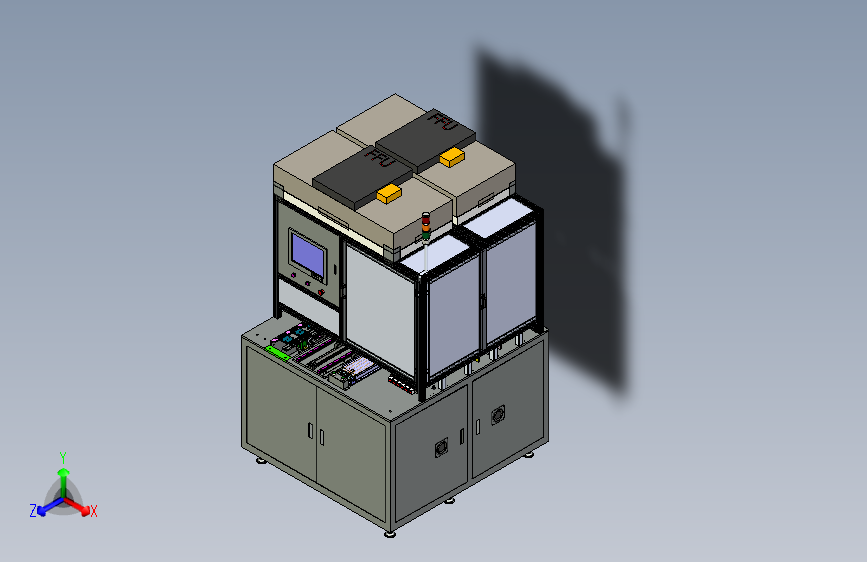 W7631-全自动组装机(X_T)三维X-T