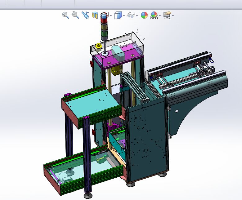 B0199-SMT贴片机后端输送下板机