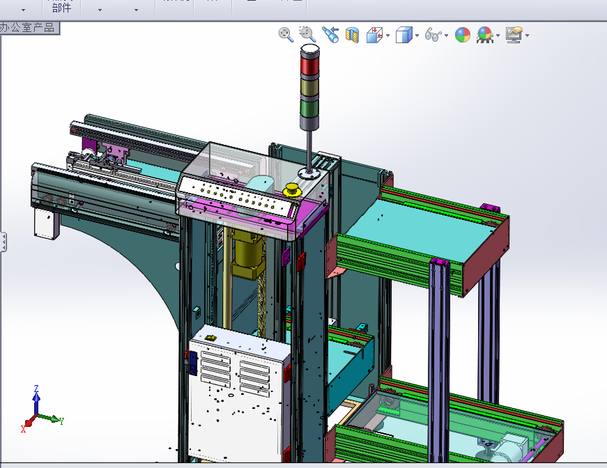 B0199-SMT贴片机后端输送下板机