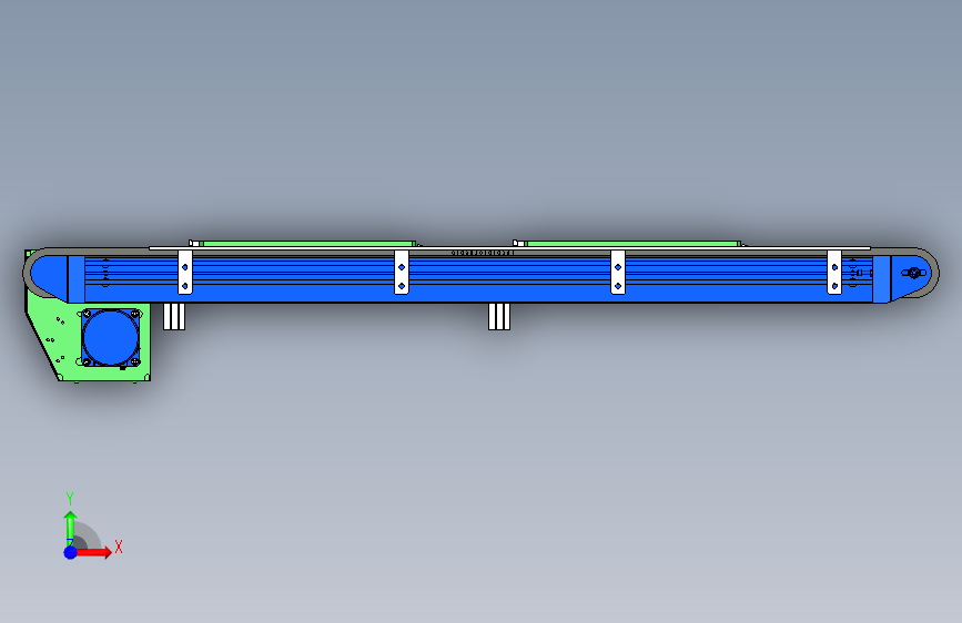 W7997-止回组件 正面视图